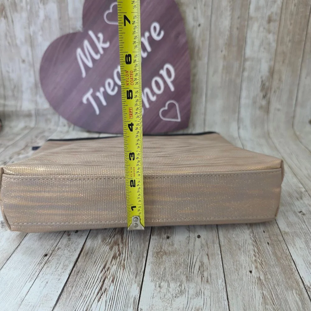 Lancome Gold Cosmetic Bag medium